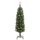 Albero di Natale artificiale con 150 LED Verde 150 cm