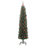 Albero di Natale artificiale con 300 LED Verde 180 cm