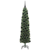 Albero di Natale artificiale con 300 LED Verde 180 cm