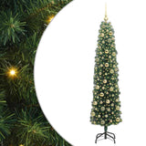 Albero di Natale artificiale con 300 LED Verde 180 cm