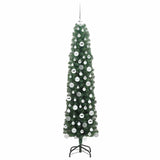 Albero di Natale artificiale con 300 LED Verde 180 cm