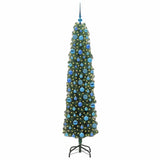 Albero di Natale artificiale con 300 LED Verde 180 cm