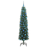 Albero di Natale artificiale con 300 LED Verde 180 cm