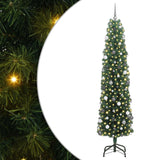 Albero di Natale artificiale con 300 LED Verde 240 cm
