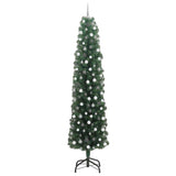 Albero di Natale artificiale con 300 LED Verde 240 cm