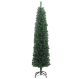 Albero di Natale artificiale con 300 LED Verde 240 cm