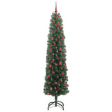 Albero di Natale artificiale con 300 LED Verde 240 cm