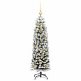 Albero di Natale artificiale con 150 LED Verde 150 cm