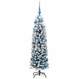 Albero di Natale artificiale con 150 LED Verde 150 cm