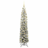 Albero di Natale artificiale con 300 LED Verde 180 cm