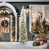 Albero di Natale artificiale con 300 LED Verde 210 cm