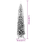 Albero di Natale artificiale con 300 LED Verde 210 cm