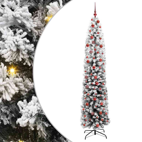 Albero di Natale artificiale con 300 LED Verde 210 cm