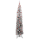 Albero di Natale artificiale con 300 LED Verde 210 cm