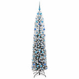 Albero di Natale artificiale con 300 LED Verde 210 cm