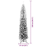 Albero di Natale artificiale con 300 LED Verde 240 cm