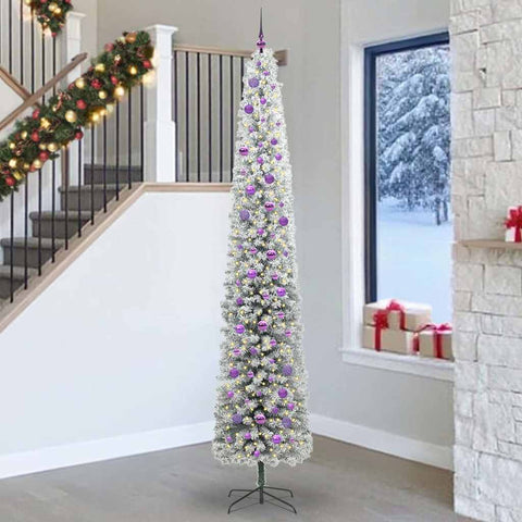 Albero di Natale artificiale con 300 LED Verde 270 cm