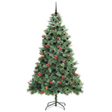 Albero di Natale artificiale Verde 240 cm PVC e Metallo
