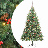 Albero di Natale artificiale Verde 240 cm PVC e Metallo