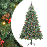 Albero di Natale artificiale Verde 240 cm PVC e Metallo