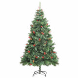 Albero di Natale artificiale Verde 240 cm PVC e Metallo