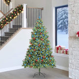 Albero di Natale artificiale Verde 240 cm PVC e Metallo