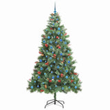 Albero di Natale artificiale Verde 240 cm PVC e Metallo