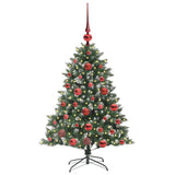 Albero di Natale artificiale con 150 LED Verde 120 cm