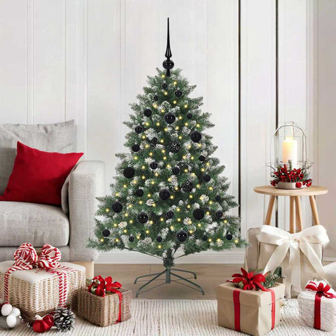 Albero di Natale artificiale con 150 LED Verde 120 cm