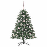 Albero di Natale artificiale con 150 LED Verde 120 cm