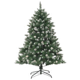 Albero di Natale artificiale con 150 LED Verde 120 cm