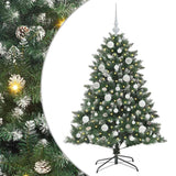 Albero di Natale artificiale con 150 LED Verde 120 cm