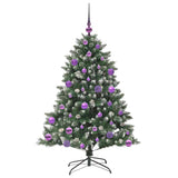 Albero di Natale artificiale con 150 LED Verde 120 cm