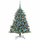 Albero di Natale artificiale con 150 LED Verde 120 cm