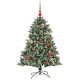 Albero di Natale artificiale con 150 LED Verde 120 cm