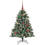 Albero di Natale artificiale con 150 LED Verde 120 cm