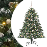 Albero di Natale artificiale con 150 LED Verde 150 cm
