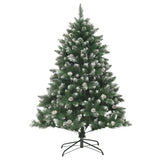 Albero di Natale artificiale con 150 LED Verde 150 cm