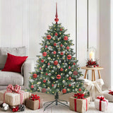 Albero di Natale artificiale con 150 LED Verde 150 cm