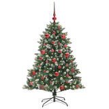 Albero di Natale artificiale con 150 LED Verde 150 cm