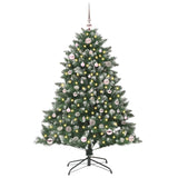 Albero di Natale artificiale con 150 LED Verde 150 cm