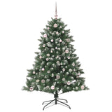 Albero di Natale artificiale con 150 LED Verde 150 cm