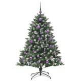 Albero di Natale artificiale con 150 LED Verde 150 cm