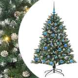 Albero di Natale artificiale con 150 LED Verde 150 cm