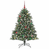 Albero di Natale artificiale con 150 LED Verde 150 cm