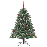 Albero di Natale artificiale con 150 LED Verde 150 cm