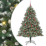 Albero di Natale artificiale con 300 LED Verde 180 cm