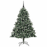 Albero di Natale artificiale con 300 LED Verde 180 cm