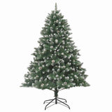 Albero di Natale artificiale con 300 LED Verde 180 cm