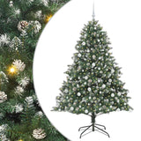 Albero di Natale artificiale con 300 LED Verde 180 cm